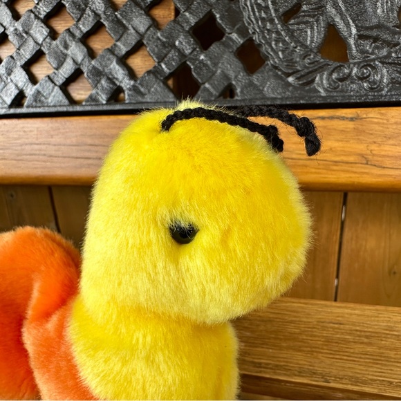 Inch the Inchworm - 1999 Ty The Original Beanie Buddies Collection 16” long - Picture 3 of 11